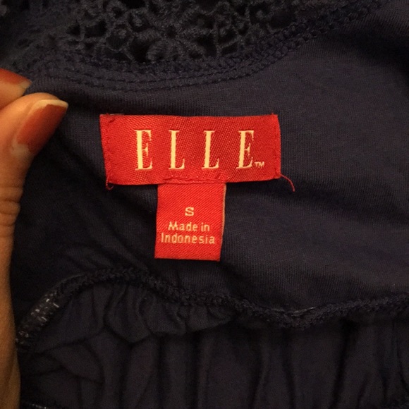 Elle Crochet Back Sundress Blue/Purple - Picture 7 of 7